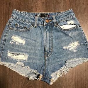 Size 24 BDG high rise cheeky short
